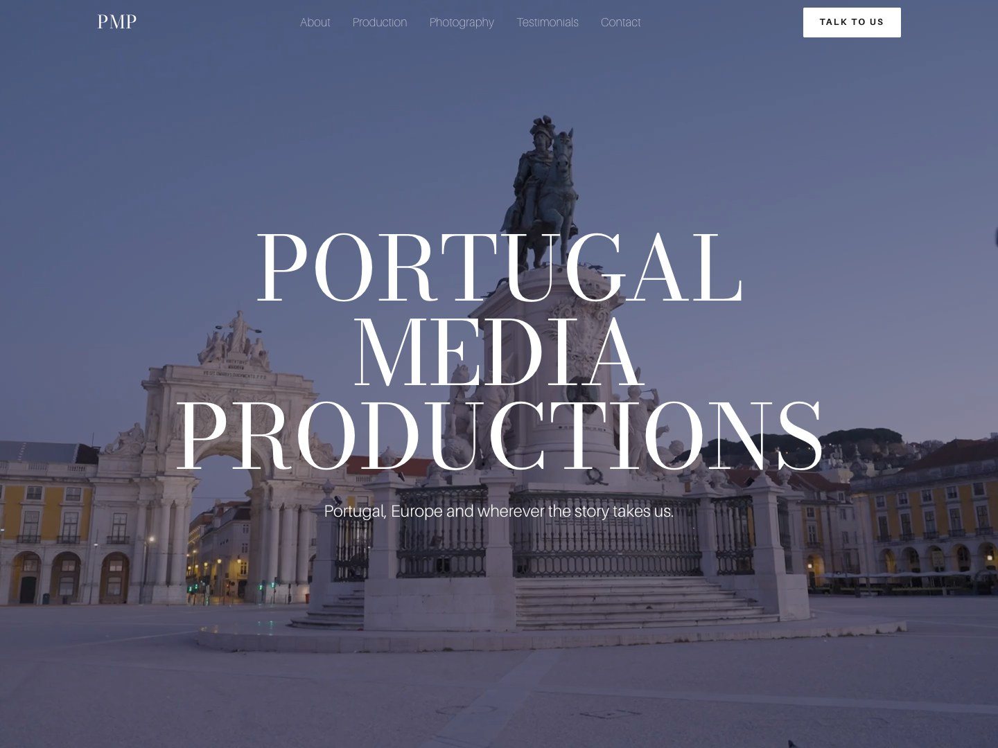 Portugal Media Productions home page