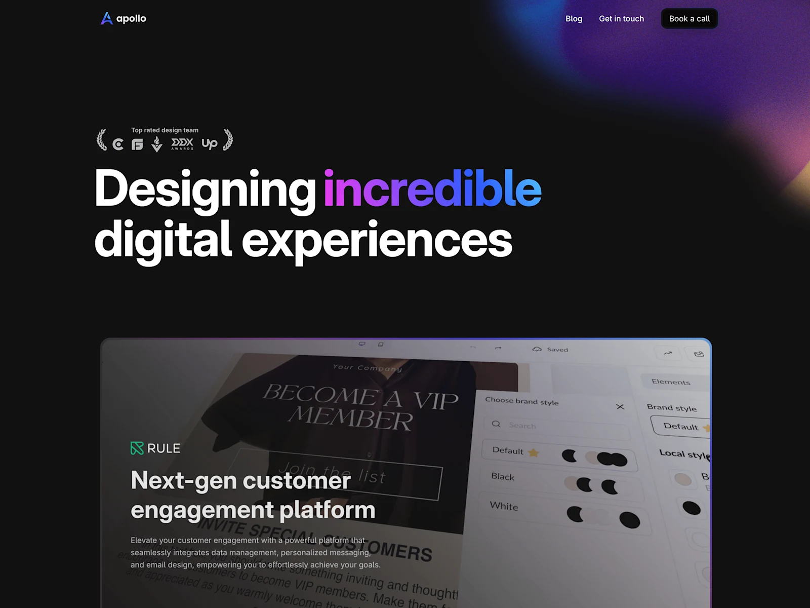 Apollo Studio Website