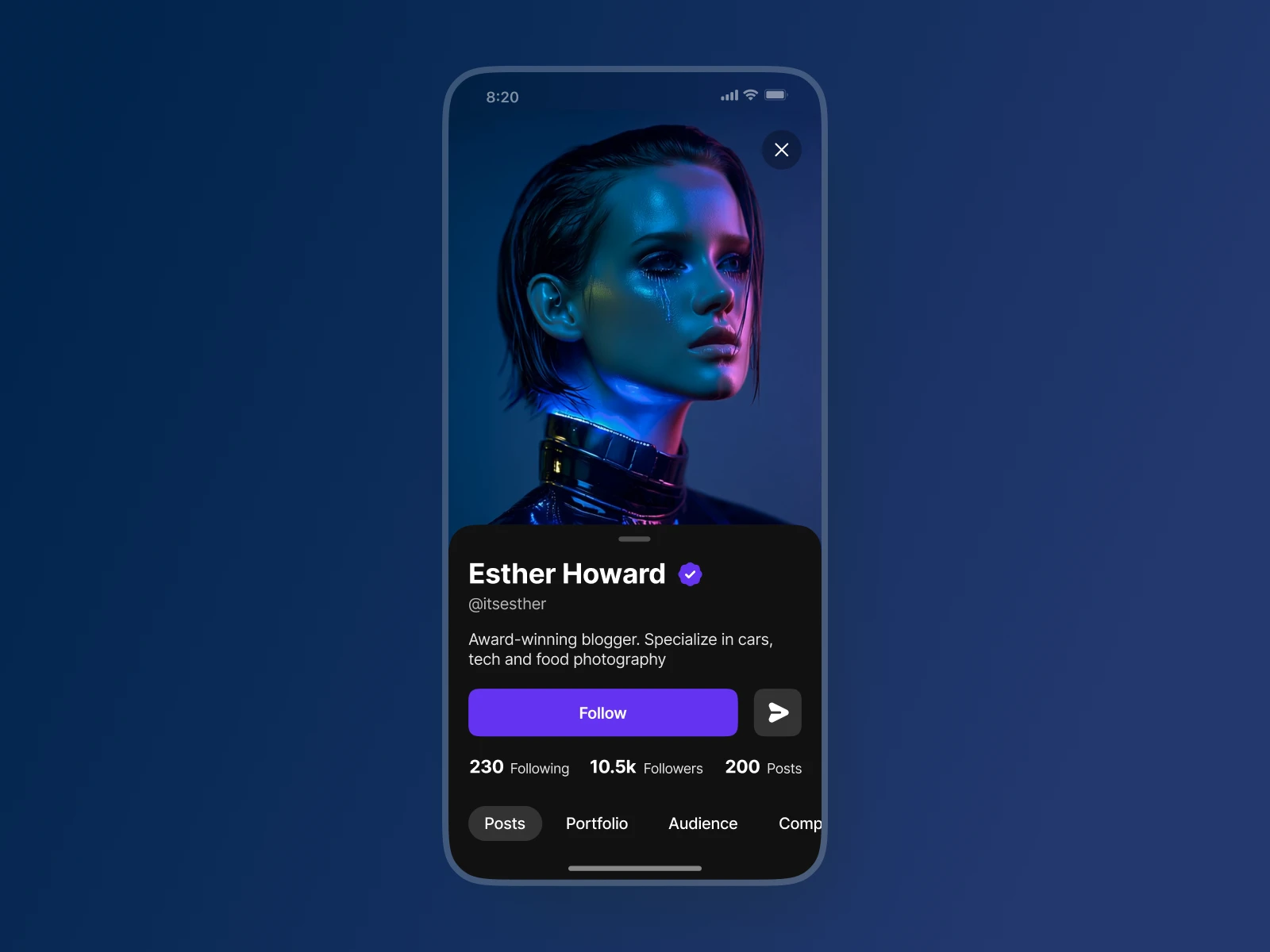 Cinematic UI Exploration