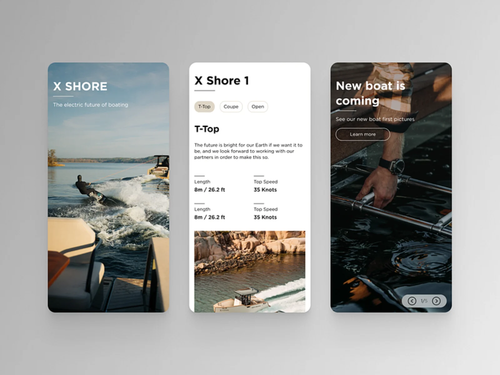 Mobile views for Shopify store