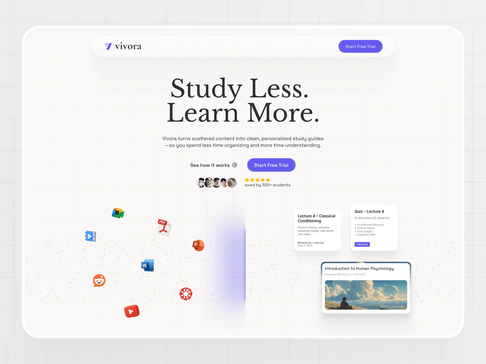 Vivora.ai Dashboard and Landing Page