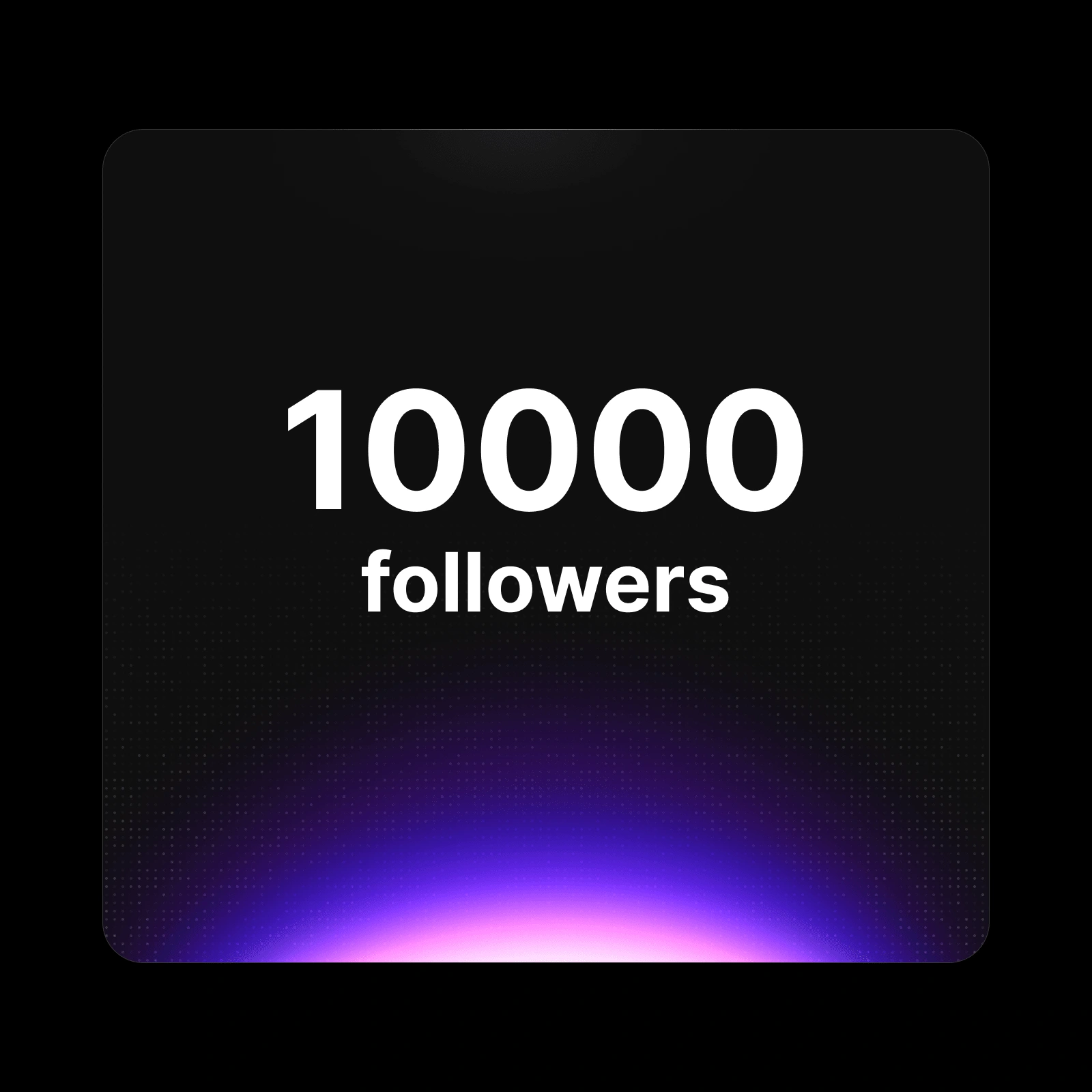 10K Followers – A Milestone in Growth & Design