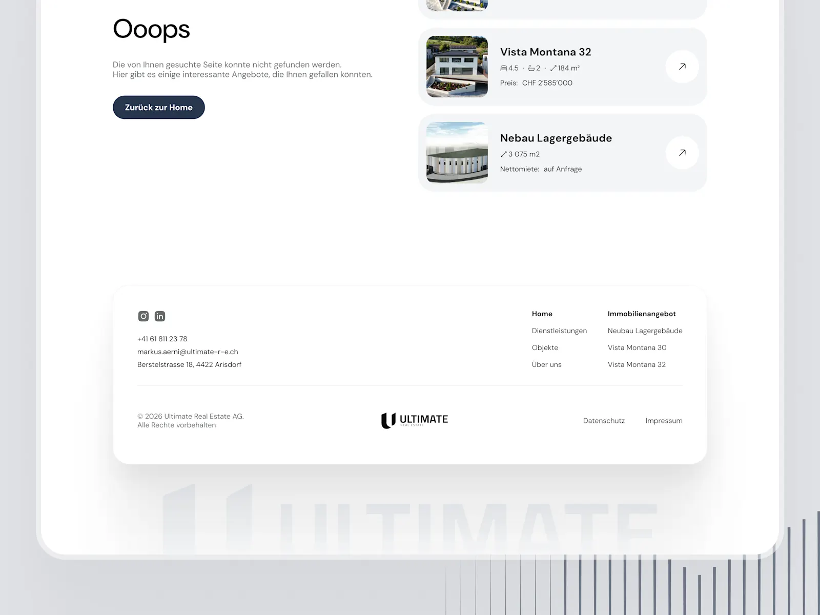 Ultimate Real Estate Website Design and Development