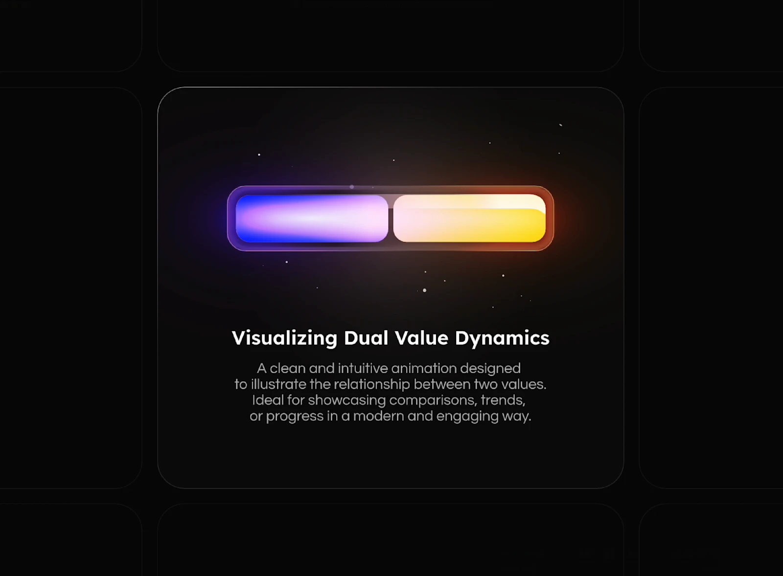Real-Time Value Comparison Animation
